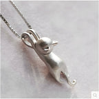 Mina – Kette Verspieltes Kätzchen aus 925 Silber