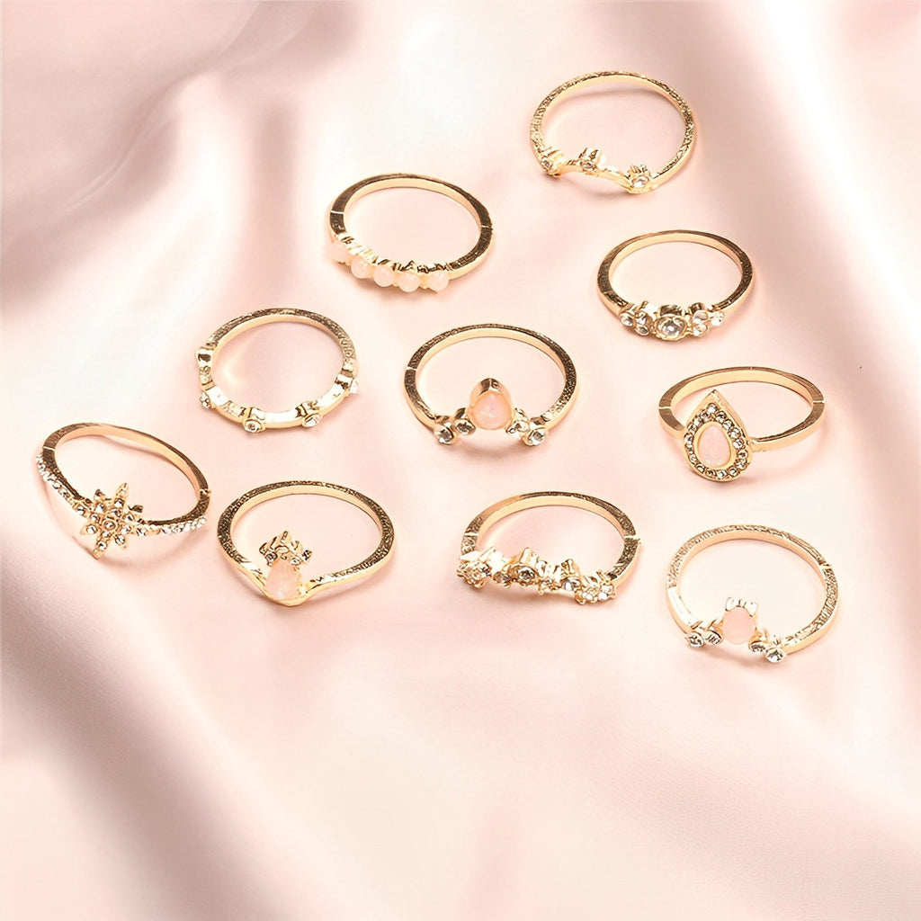 Luna – Premium-Paket mit 8 bis 12 einzigartigen Ringen