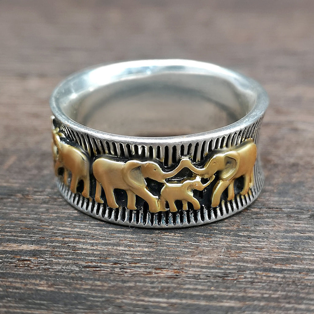 Eli – Elefantenring Gold Vintage