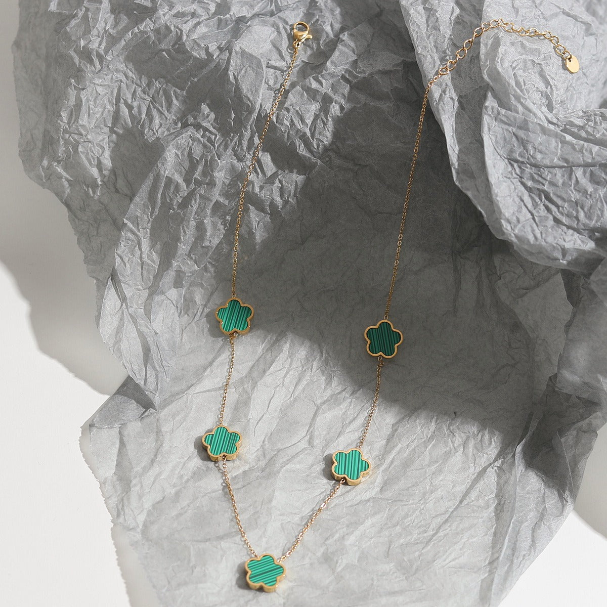 Elise – Set Collier und Armband Trèfle Elegant