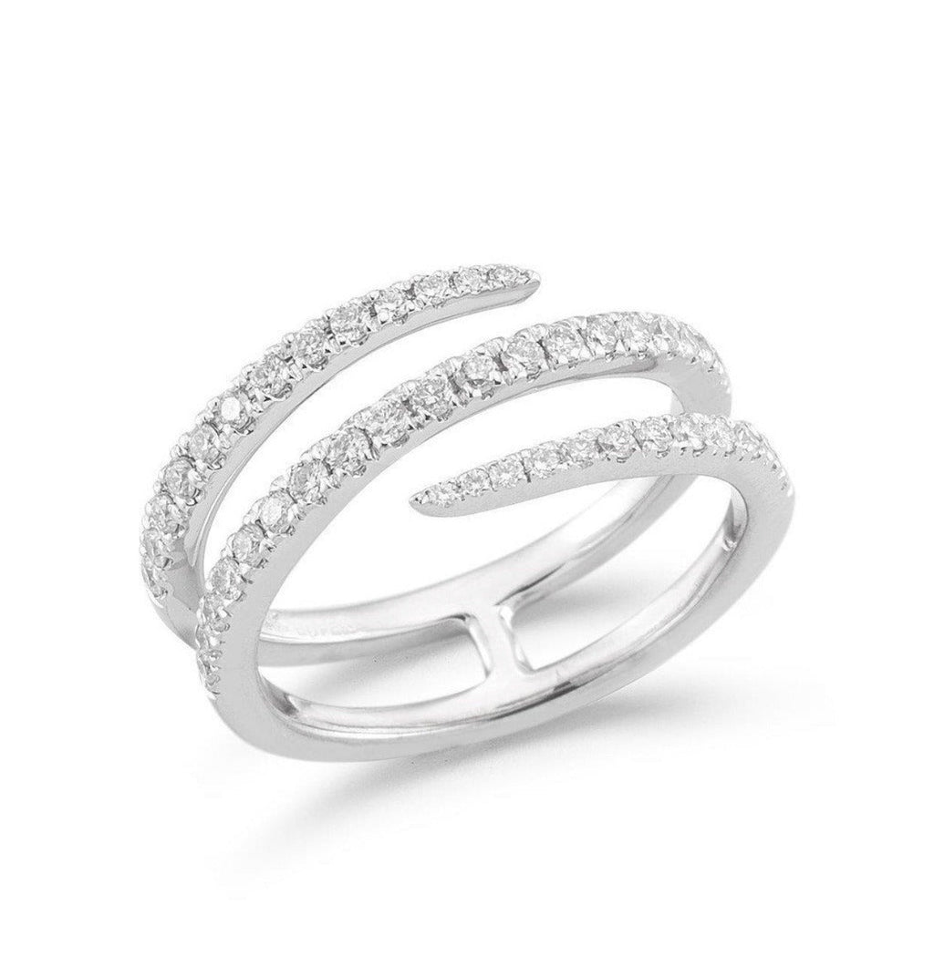Ailee – Ring in Spiralform mit besetzten Kristallen