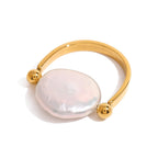 Sabby – Ring Wendedesign Barockperle