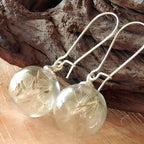Liora – Ohrringe aus Silber mit Löwenzahn-Motiv