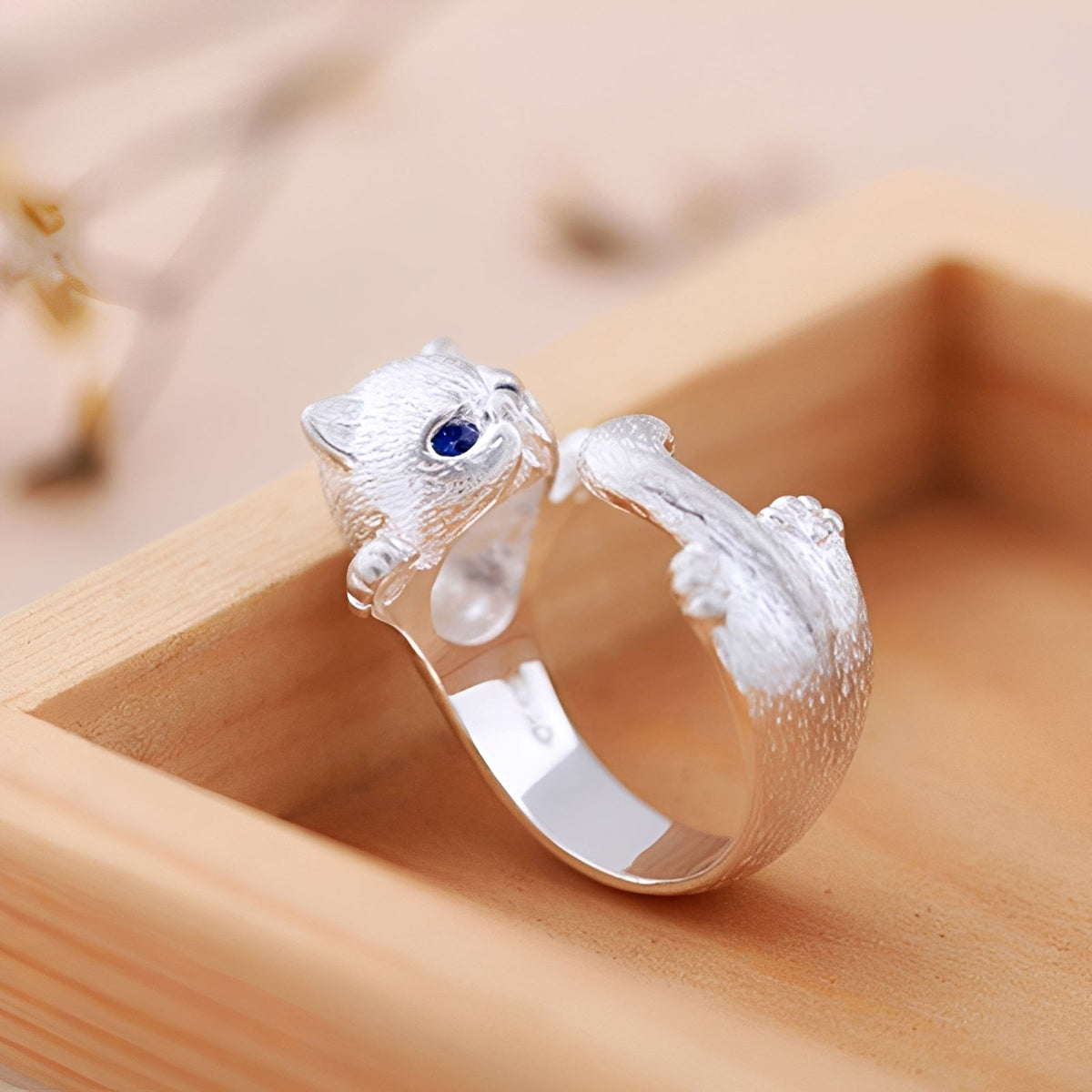 Louna – Eleganter Katzenring