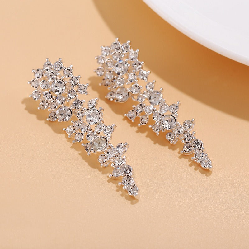 Eloise – Clips Ohrringe mit Strass ohne Piercing
