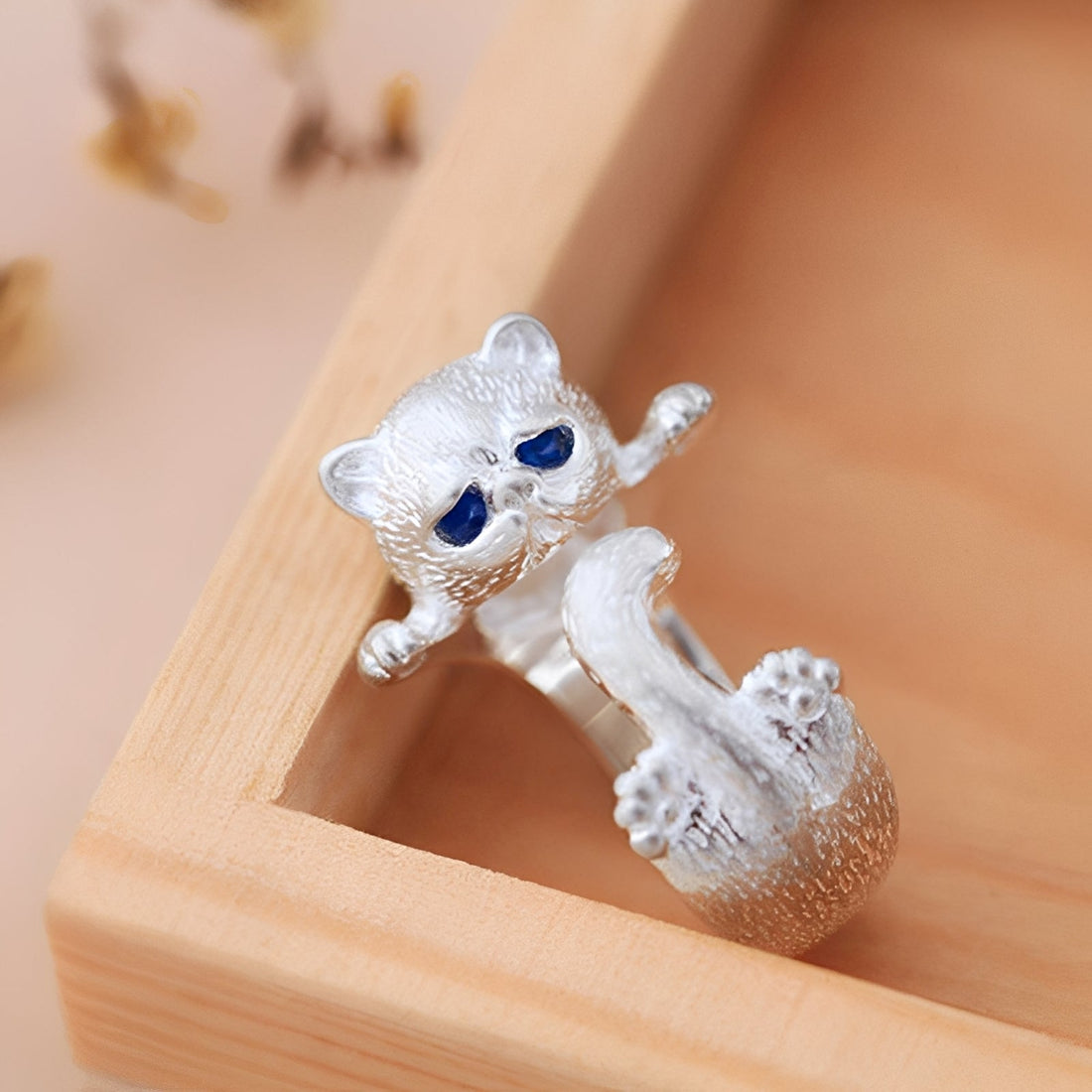 Louna – Eleganter Katzenring