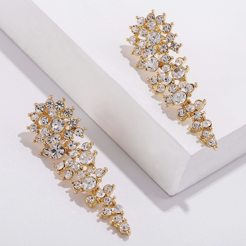 Eloise – Clips Ohrringe mit Strass ohne Piercing