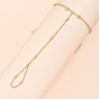 Lisa – Armband Kette Perlen und Handschuhe
