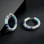 Naelle – Ohrringe aus blauem Zirkonium