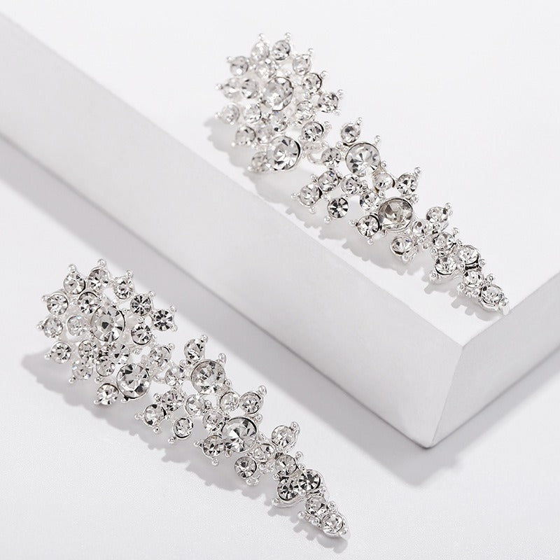 Eloise – Clips Ohrringe mit Strass ohne Piercing