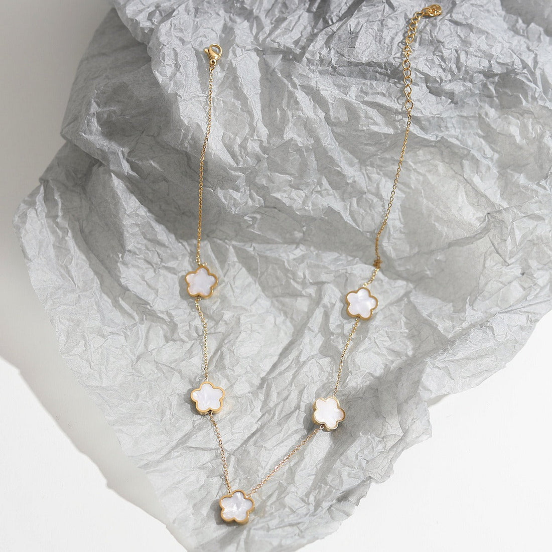 Elise – Set Collier und Armband Trèfle Elegant