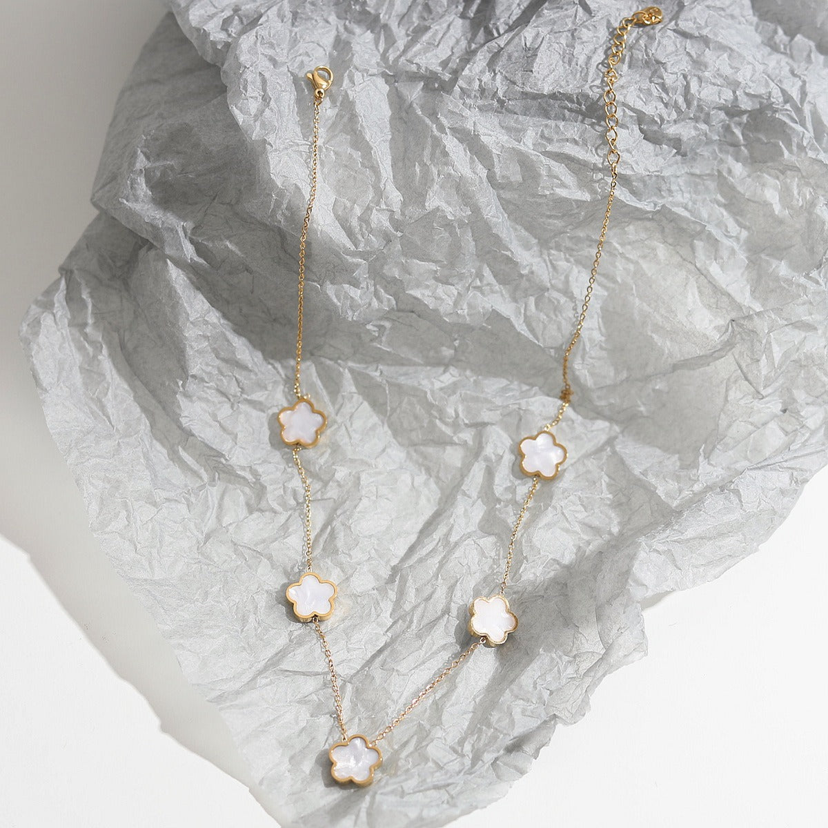 Elise – Set Collier und Armband Trèfle Elegant