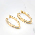 Sophie – Ohrringe aus Gold und Edelsteinen