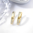 Sophie – Ohrringe aus Gold und Edelsteinen
