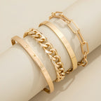 Elari – Set von 4 Stilvollen Armbändern für das Handgelenk