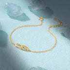 Rina – Armband mit Glänzenden Gliedern