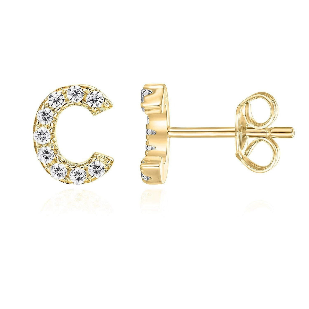 Celia – Initialen Ohrringe