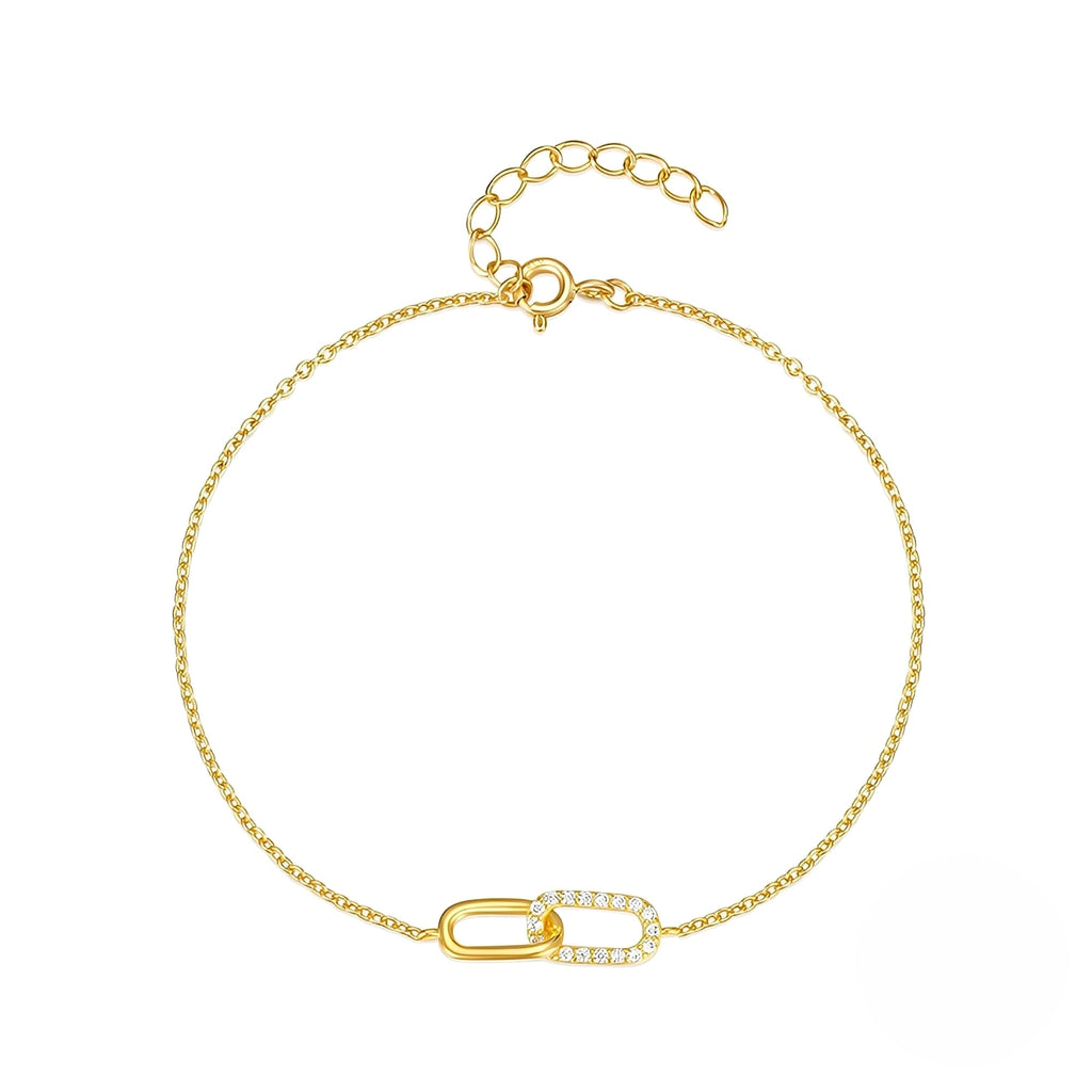 Rina – Armband mit Glänzenden Gliedern