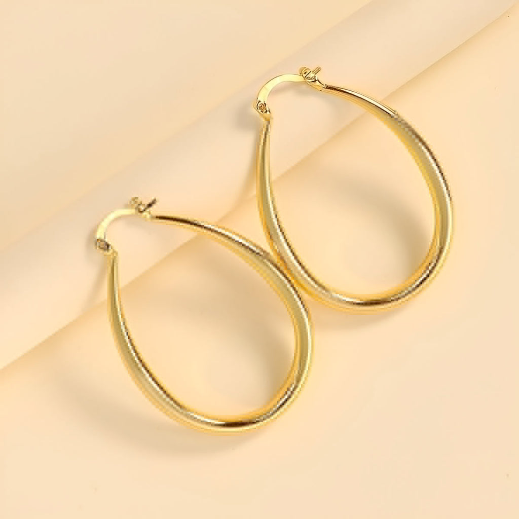 Elysse – Stilvolle Kreolen in Gold