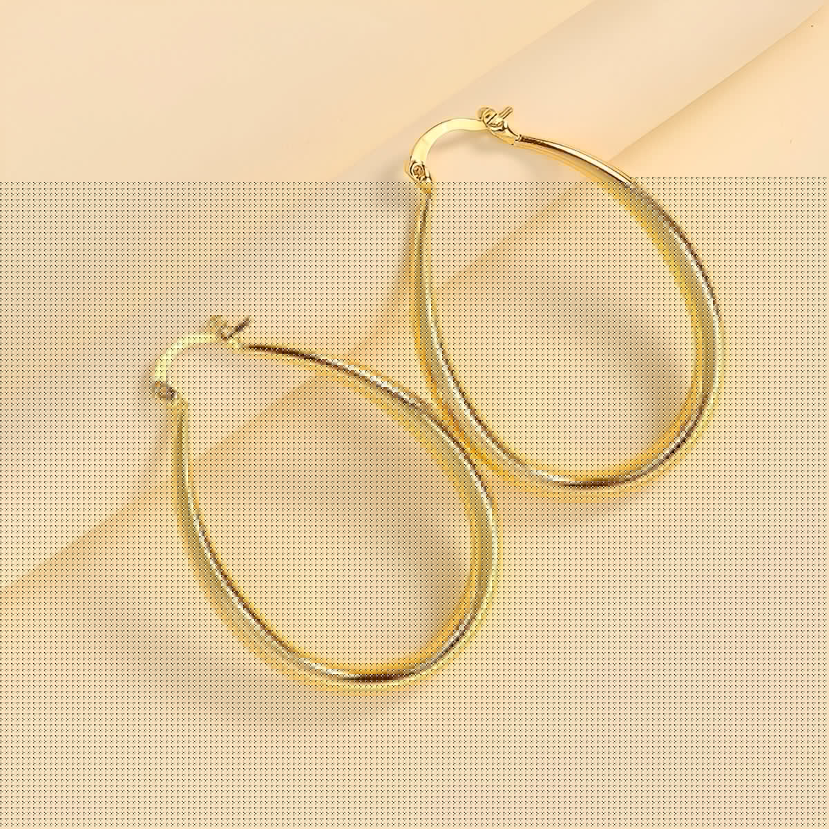 Elysse – Stilvolle Kreolen in Gold