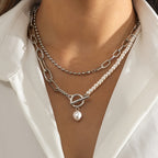 Rica – Halskette Saturn mit Perle