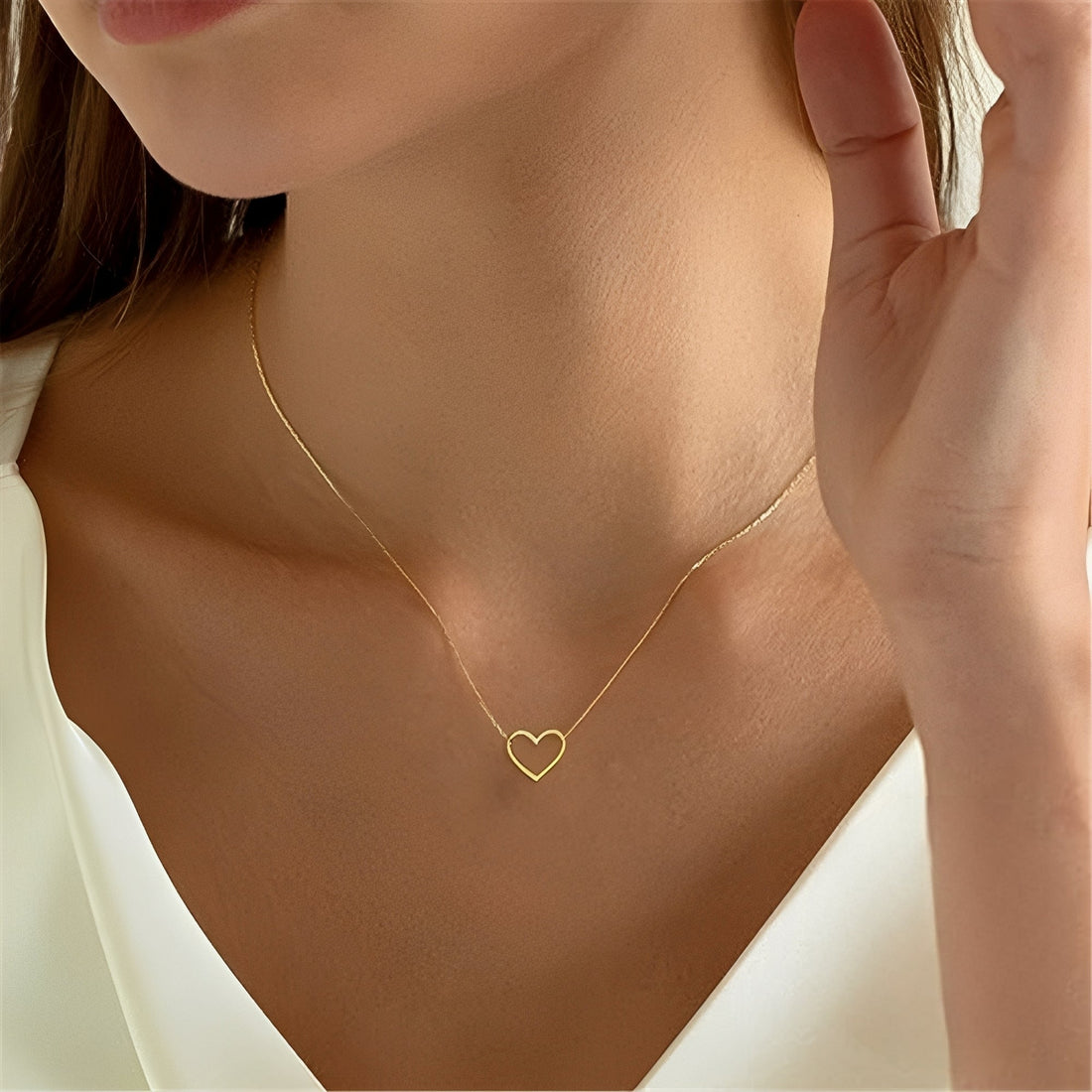 Mika – Kette mit Zartem Herz-Anhänger