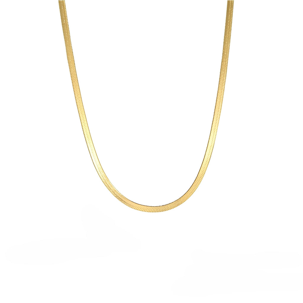 Selene – Stilvolle Schlangenkette Choker-Halskette