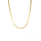 Selene – Stilvolle Schlangenkette Choker-Halskette