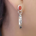 Issa – Ohrringe Boho Vintage mit Onyx