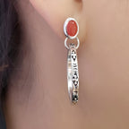 Issa – Ohrringe Boho Vintage mit Onyx