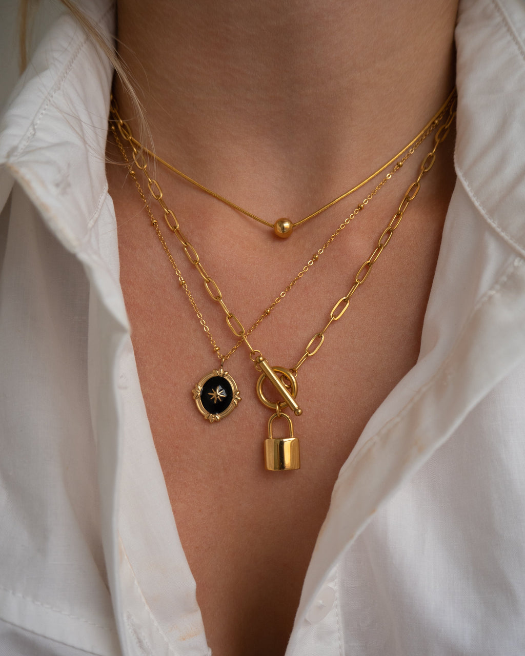 Goodlove - Anhänger-Kette mit Schloss