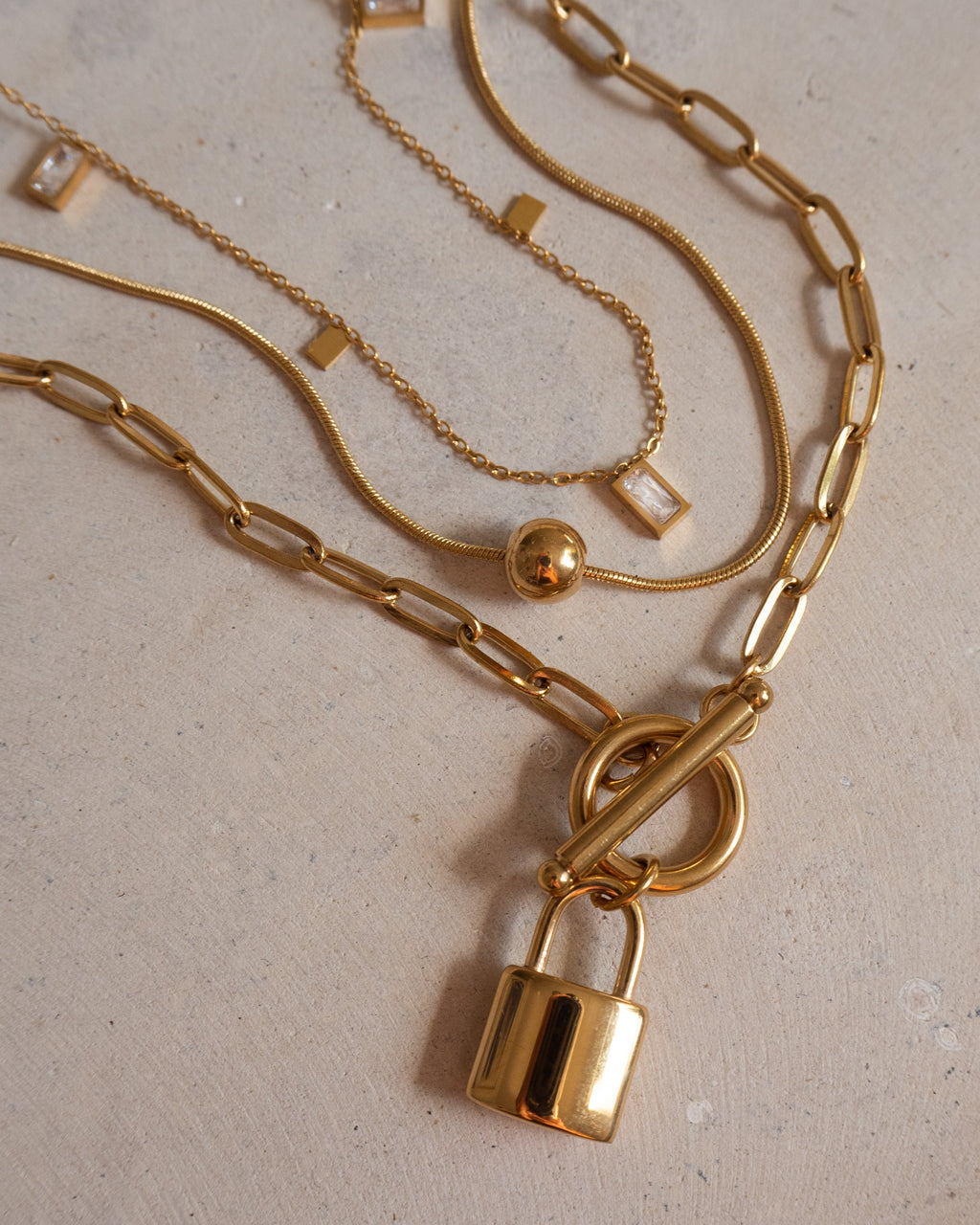 Goodlove - Anhänger-Kette mit Schloss