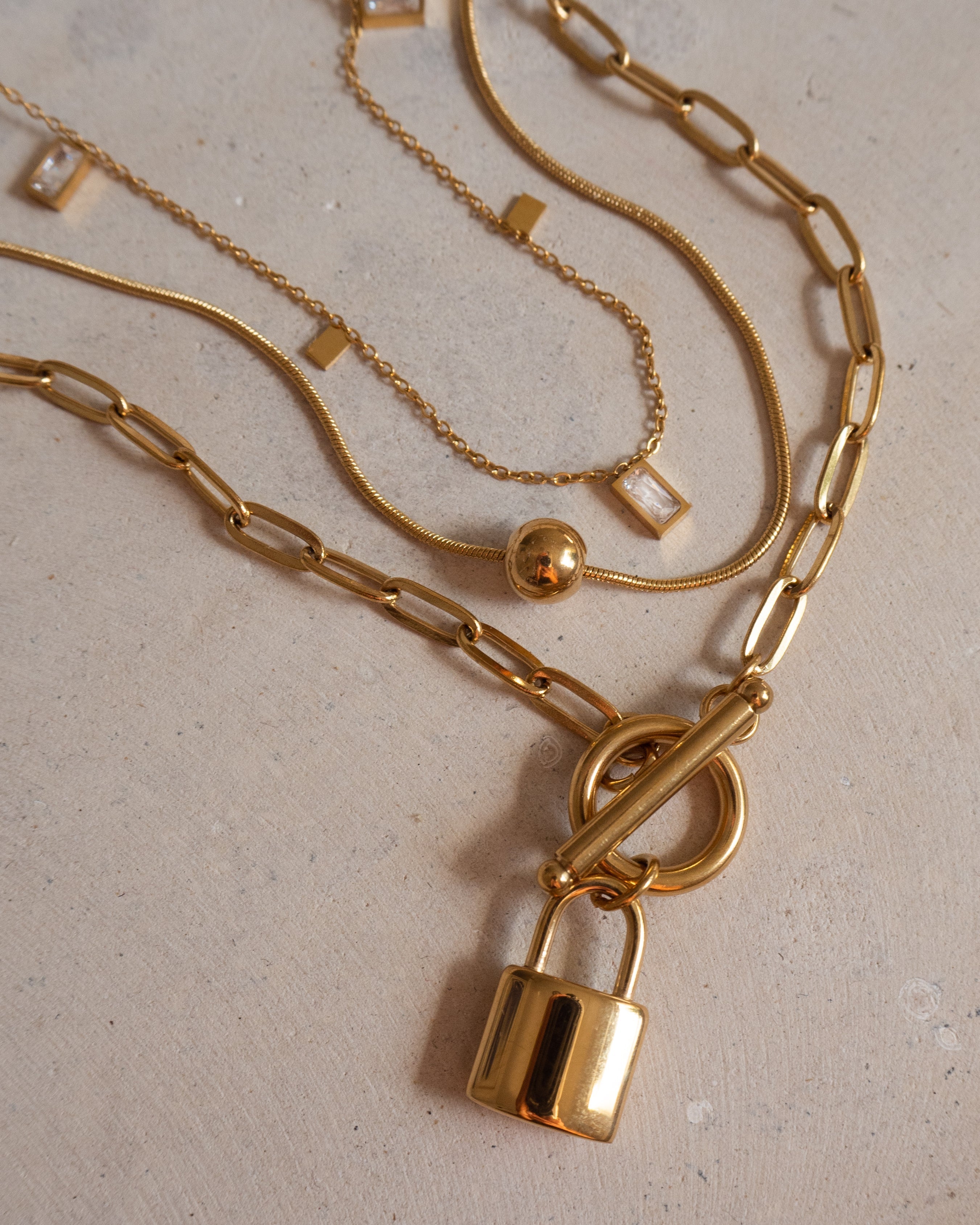 Goodlove - Anhänger-Kette mit Schloss