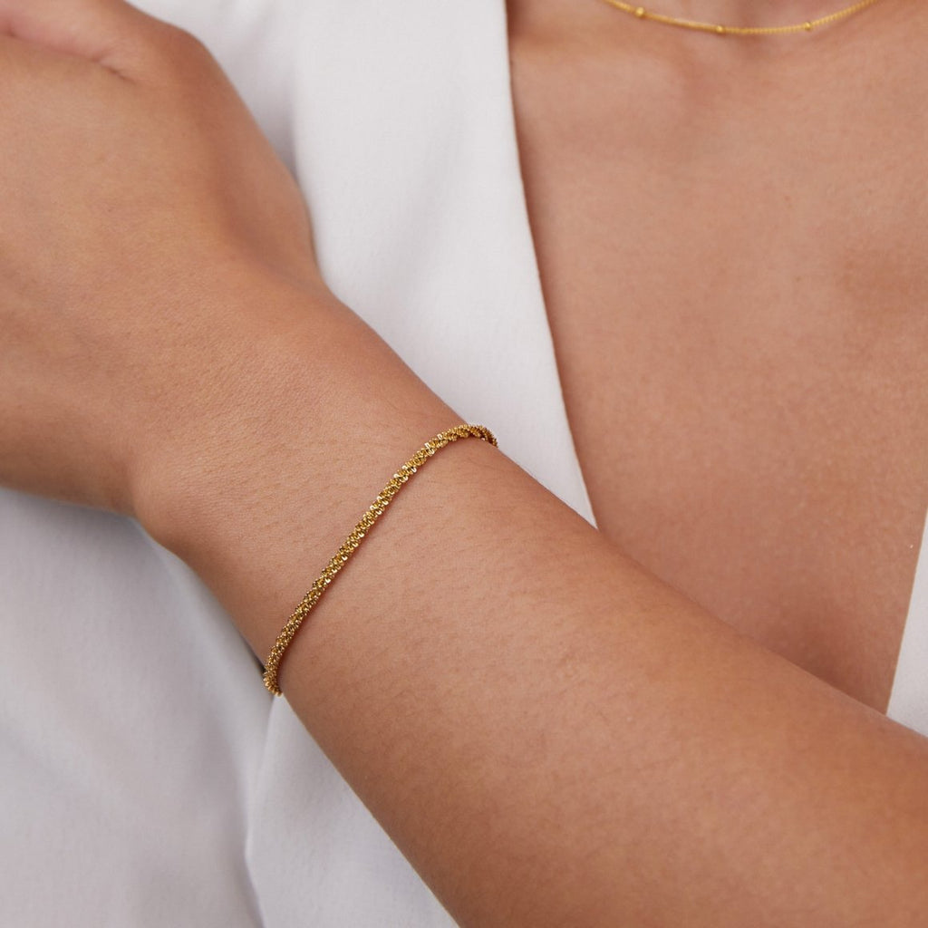 Kai – Elegantes 18K Gold Armband