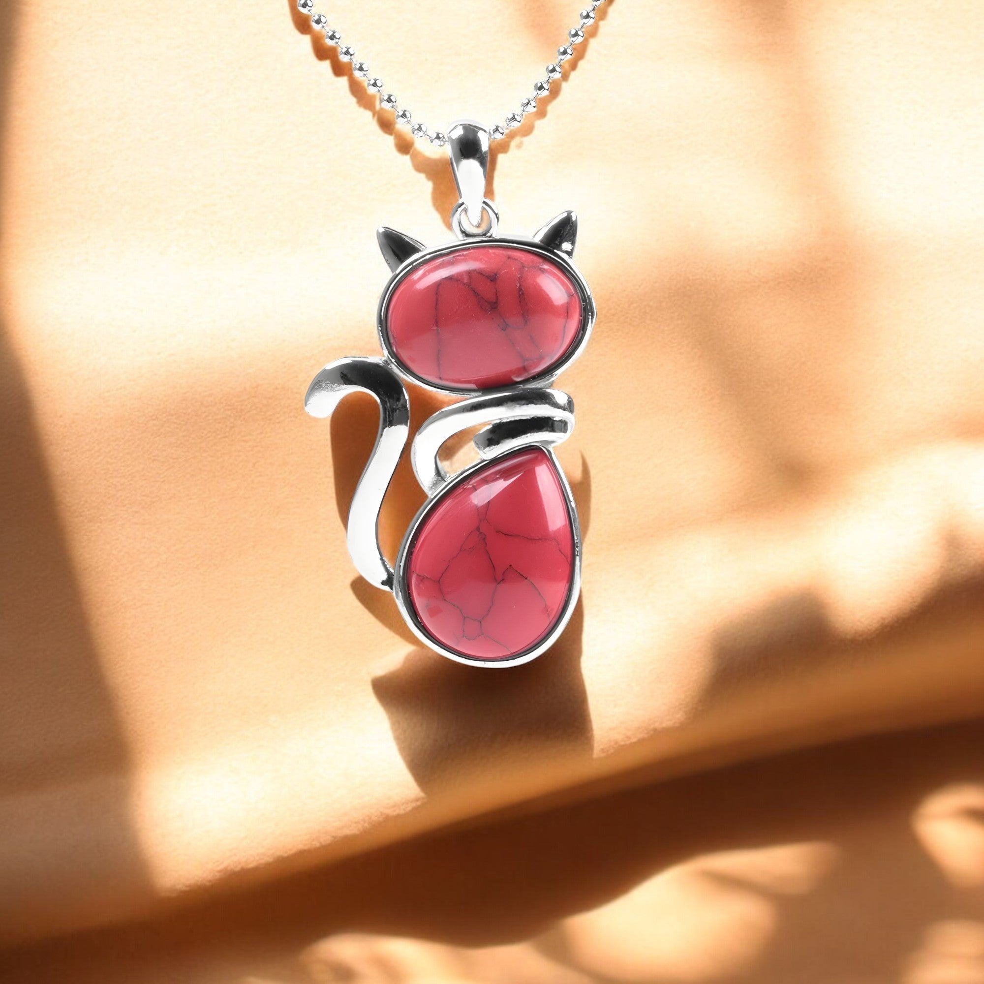 Mila – Katzenhalsband aus Naturstein
