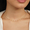 Mila – Kette mit Weißen Perlen