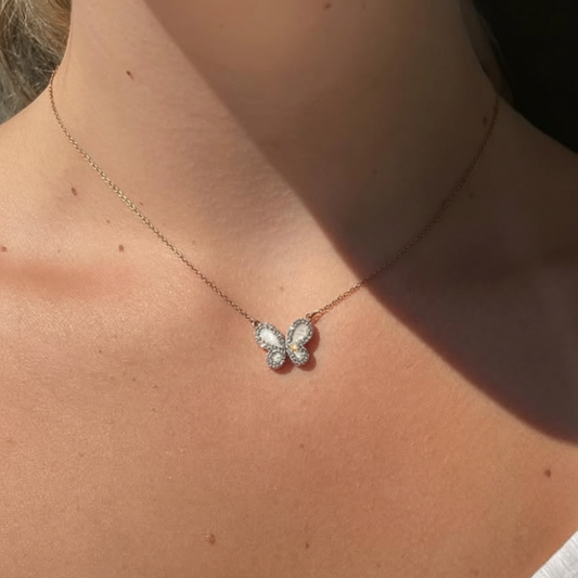 Schmetterling Glanzkette