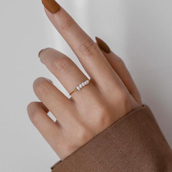 Miori – Ring mit Natürlicher Perle in Gold