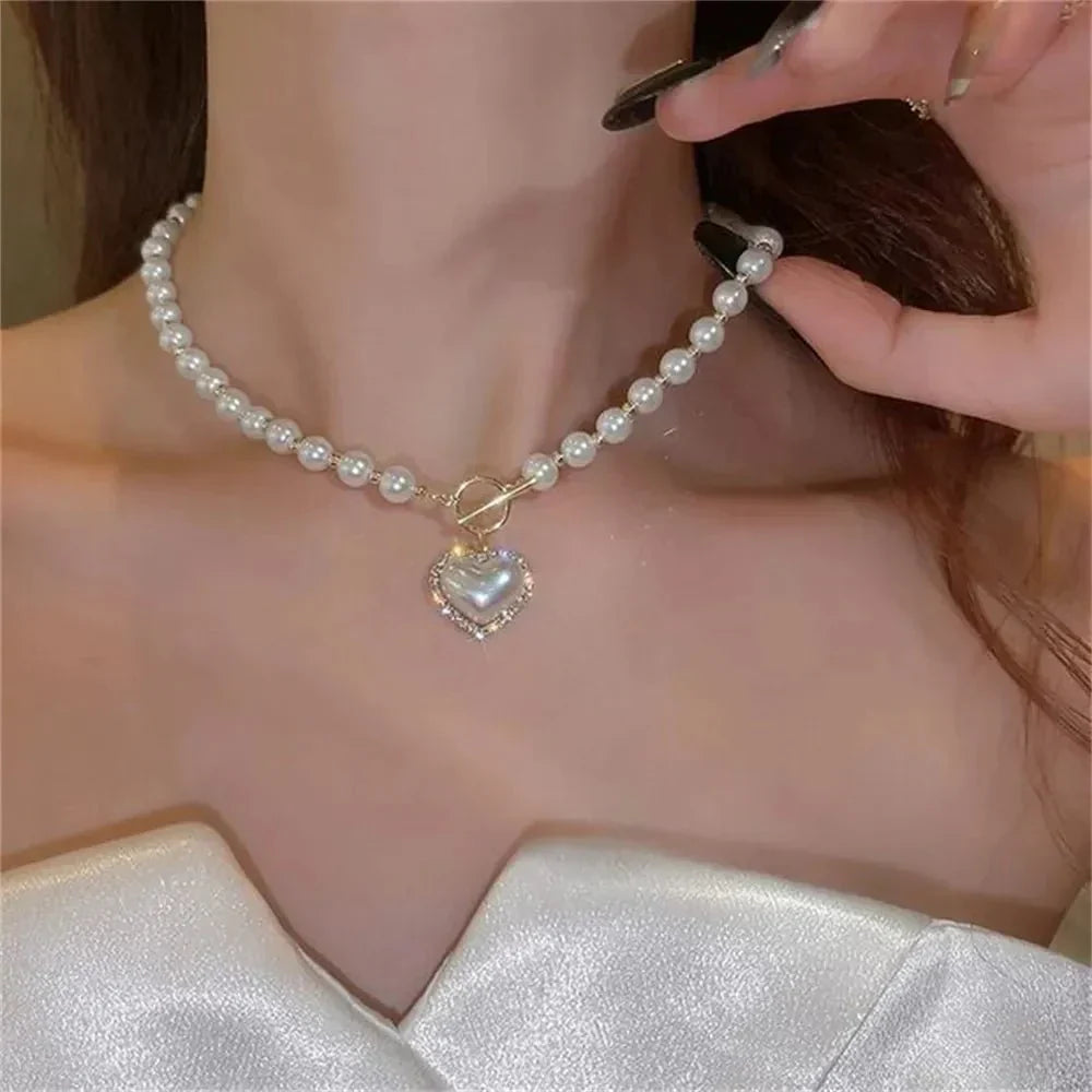 Amara – Perlen-Choker-Halskette