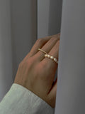 Jane - Duality Gold und Perlenring