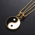 Tao – Teilbare Yin Yang Halskette für Paare oder Freunde