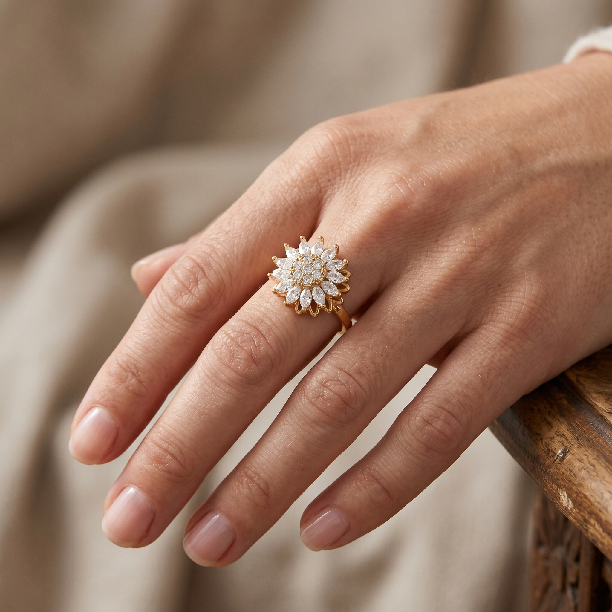 Solaya – Anti-Stress-Sonnenblumenring