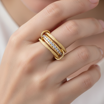 Glenda – Stapelbarer Ring