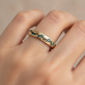 Clara – Goldener Vintage Klassischer Ring
