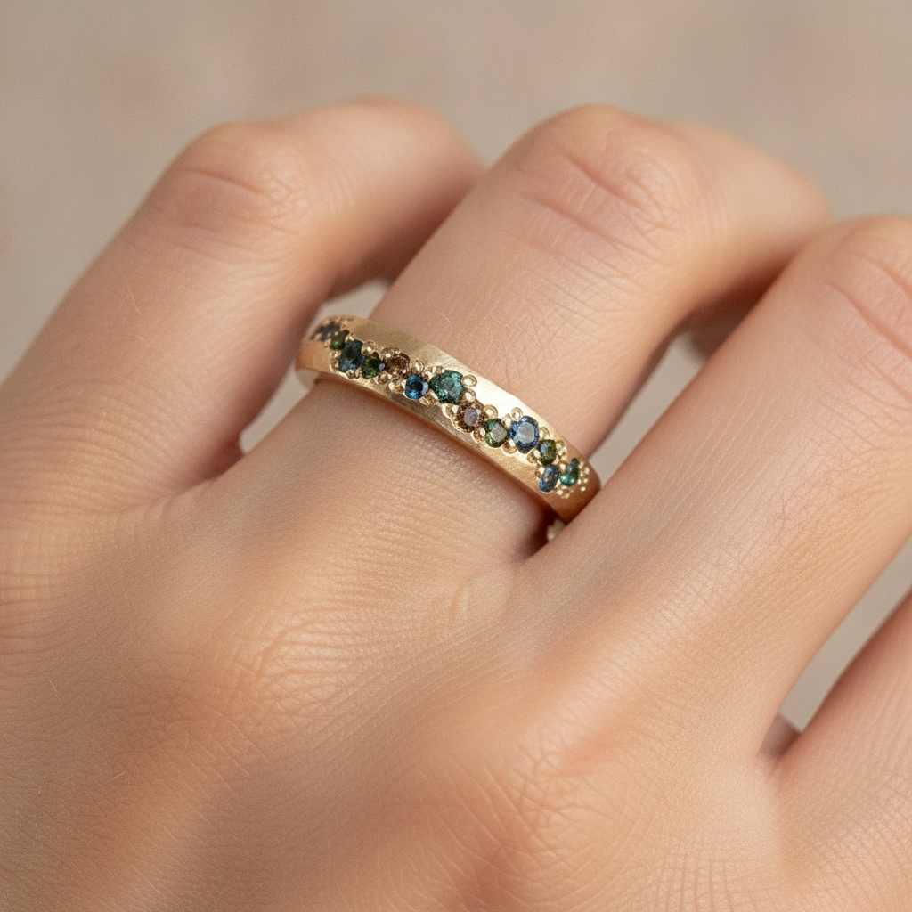 Clara – Goldener Vintage Klassischer Ring