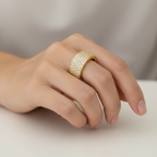 Tally – Ring mit Eingefasstem Zirkon