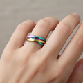 Sansen – Ring Set Drei Ringe aus Titanstahl