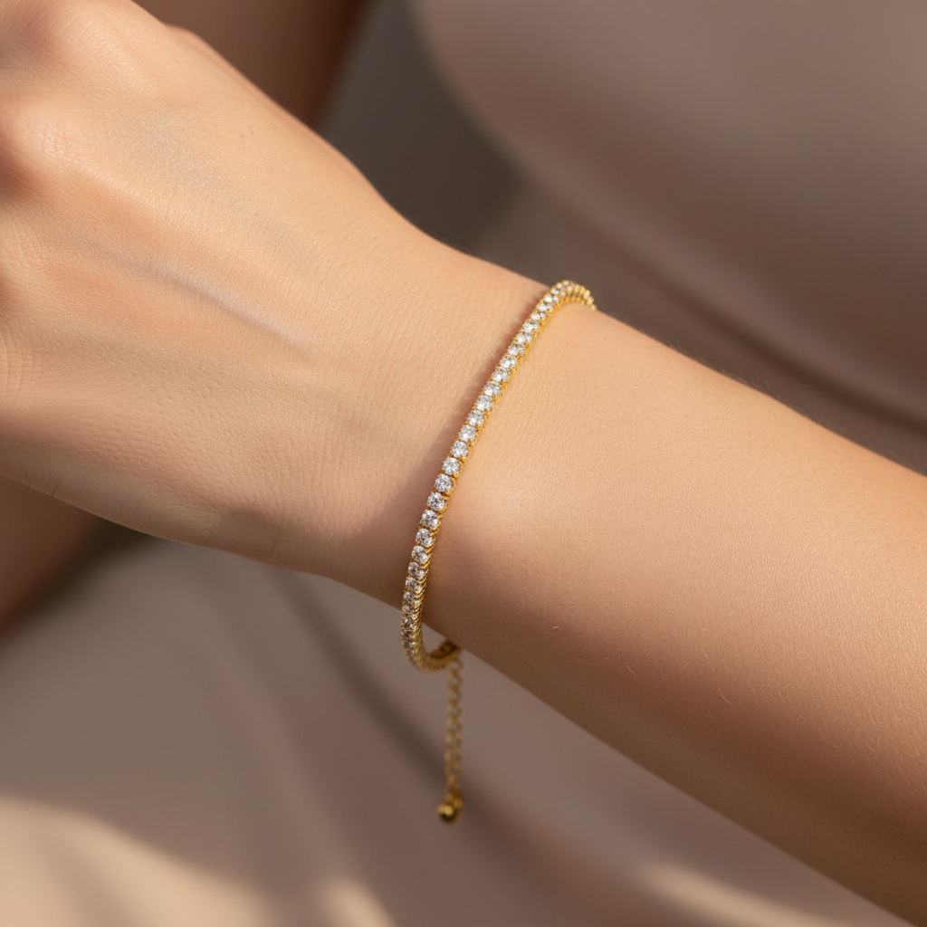 Cher – Stilvolles Zirkonia-Armband