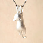 Mina – Kette Verspieltes Kätzchen aus 925 Silber
