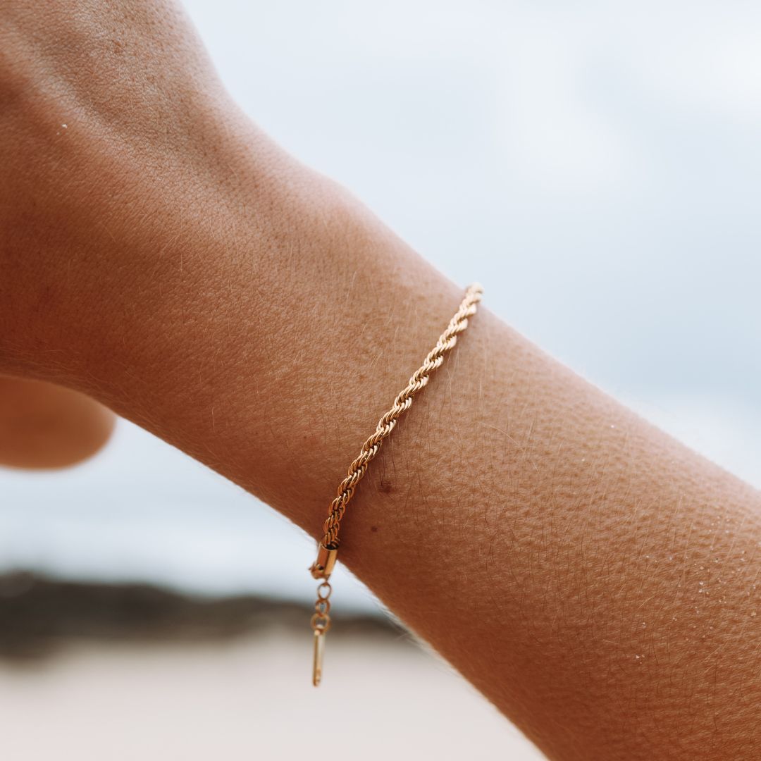 Calvi – Armband mit geflochtener Kette